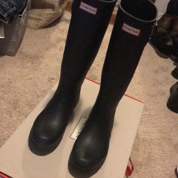 Hunter Shoes - Women's black Hunter boots